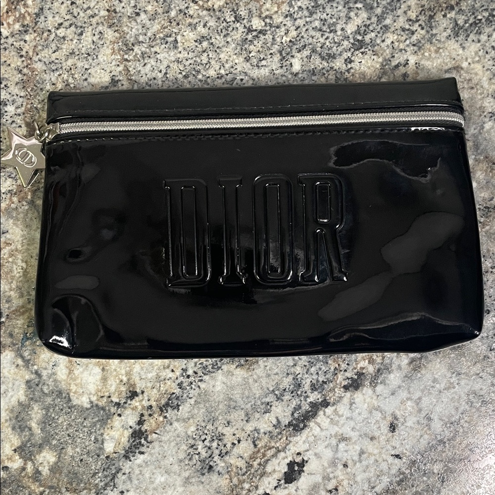 Dior Glossy Black Cosmetics Bag - Picture 7 of 7